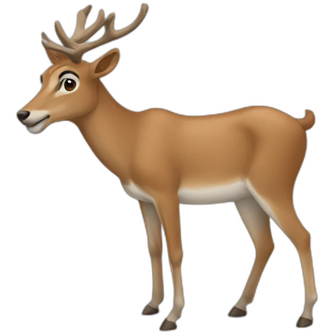 Renne marocaine emoji