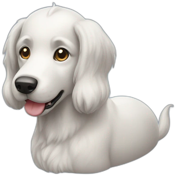 Chien licorne emoji