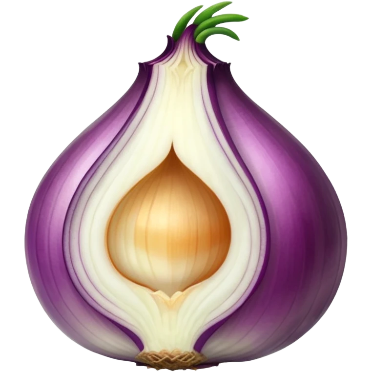 sliced onion emoji