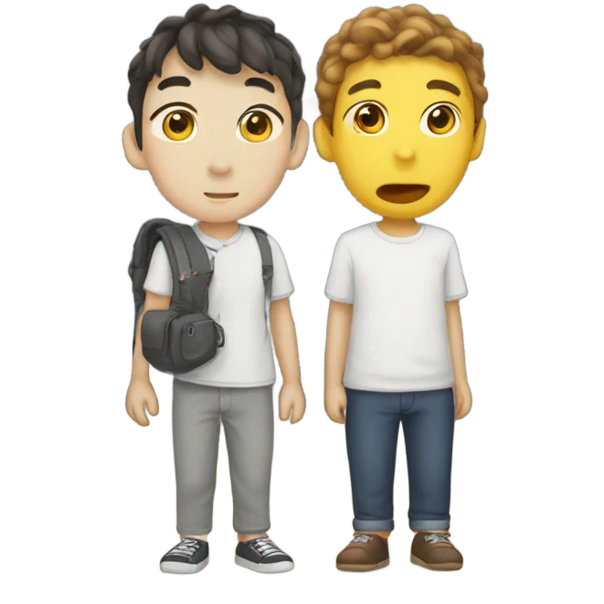 햄버거 먹는 강아지 emoji