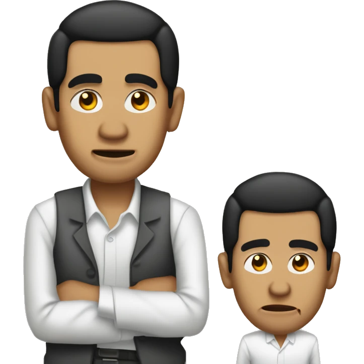 joko widodo with hand folded sorry emoji emoji