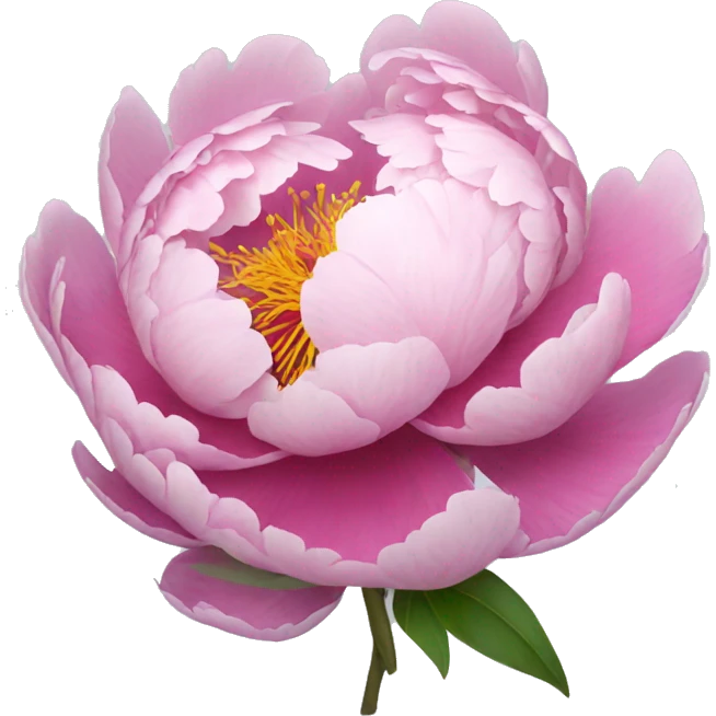 Peony emoji