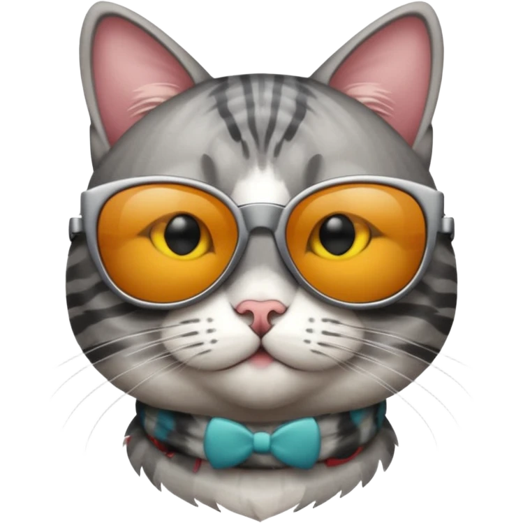 Cat wearing sunglasses emoji
