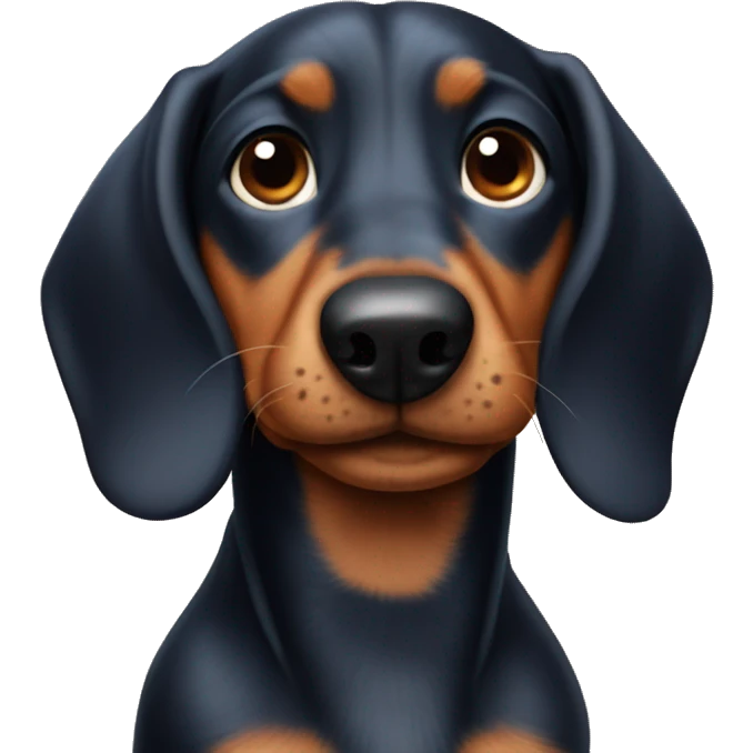 blue stitch as daschund emoji