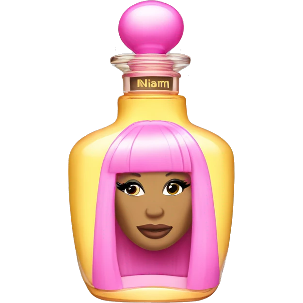 nicki minaj purfume bottle emoji