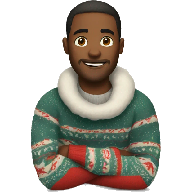 Cozy christmas emoji