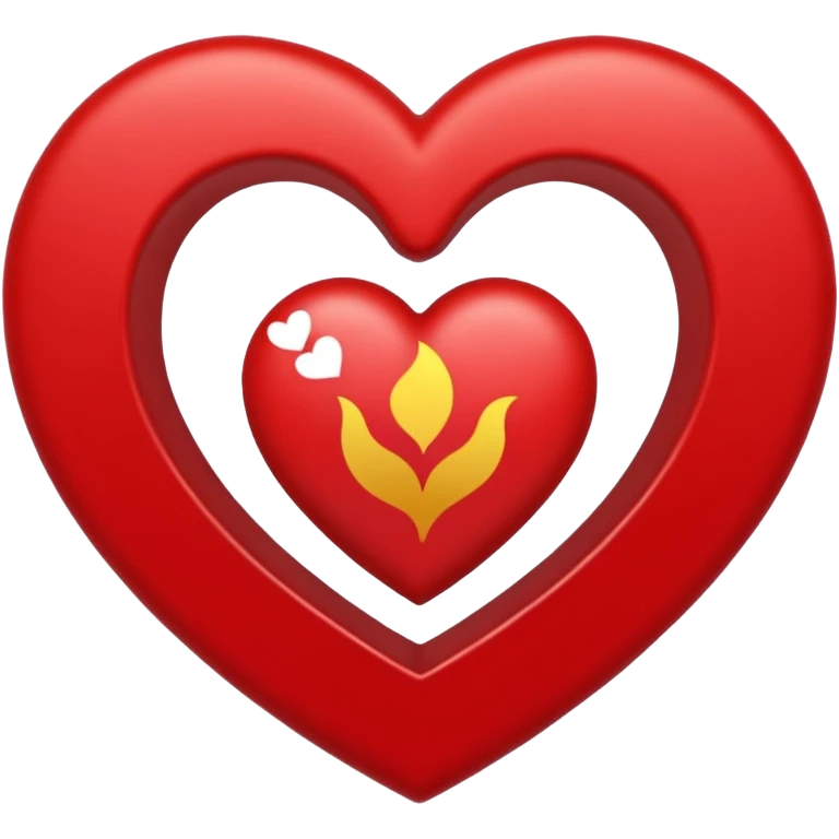 Quiero un emoji de paz y amor con la palomita blanca encerrada en un círculo y un corazón  emoji