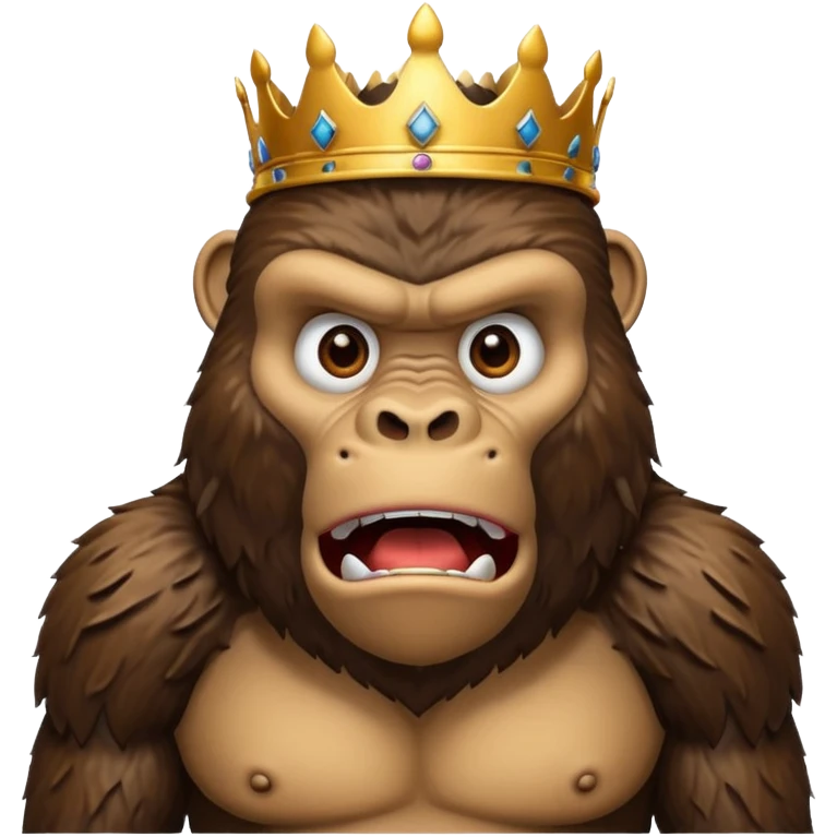 Kong surprised emoji