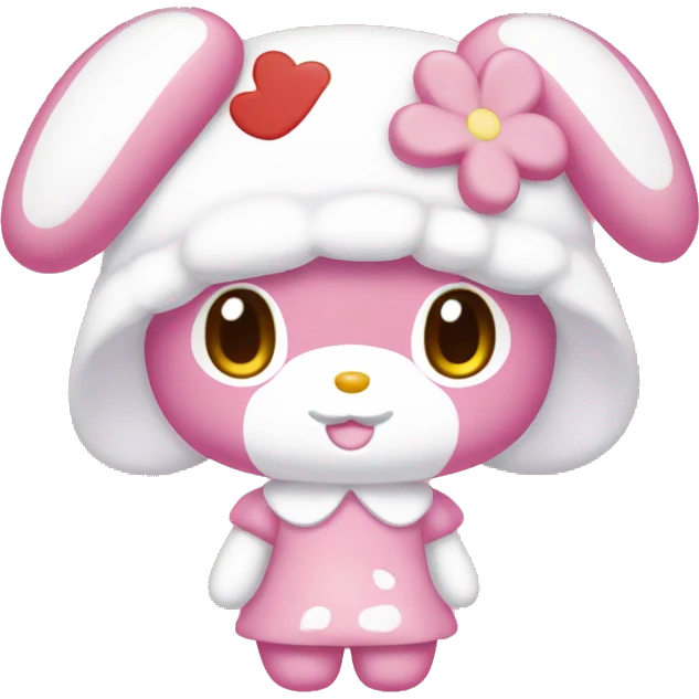 my melody sanrio emoji