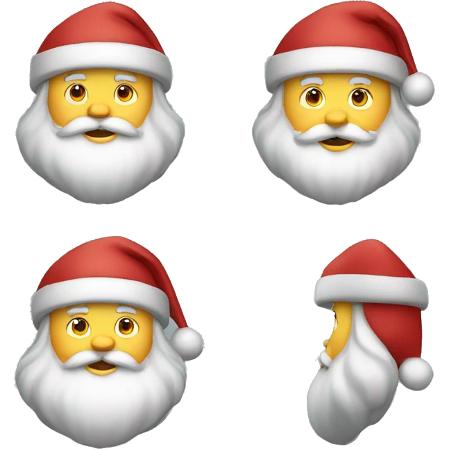 santa claus fat emoji