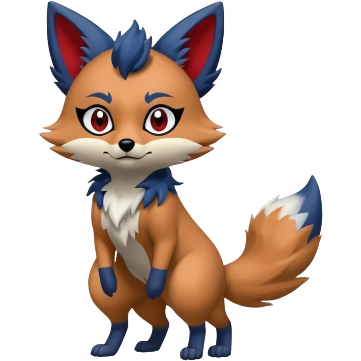Zorua-Fakémon-hybrid-creature (full body)  emoji