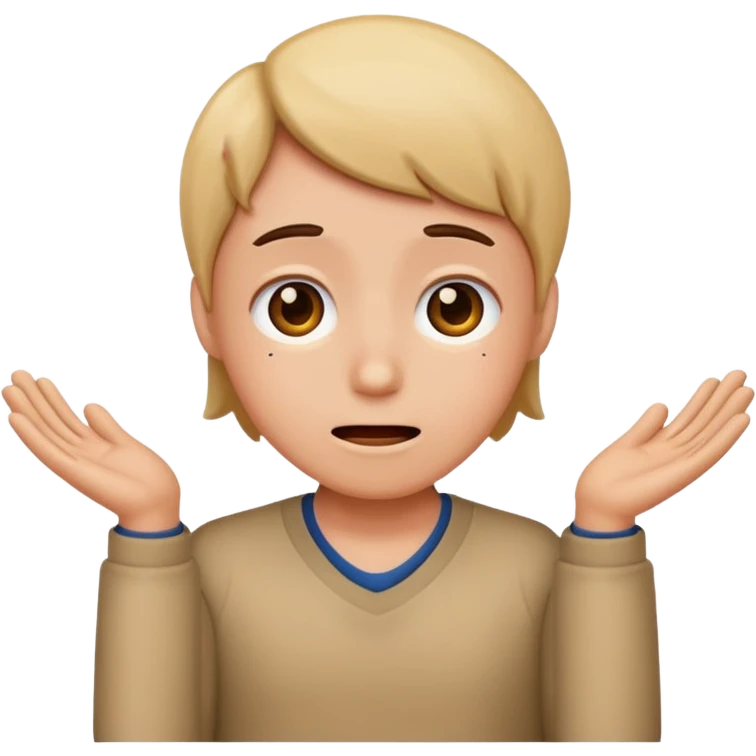 Confused happy sad emoji