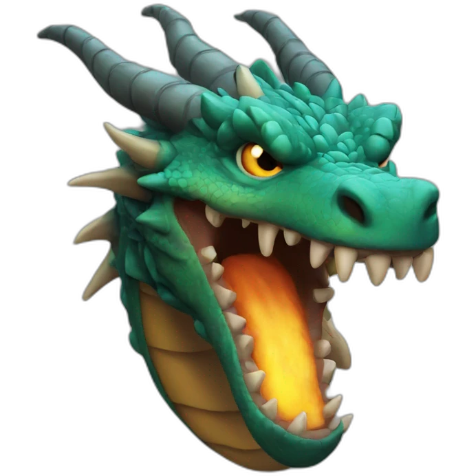 Dragon feu emoji