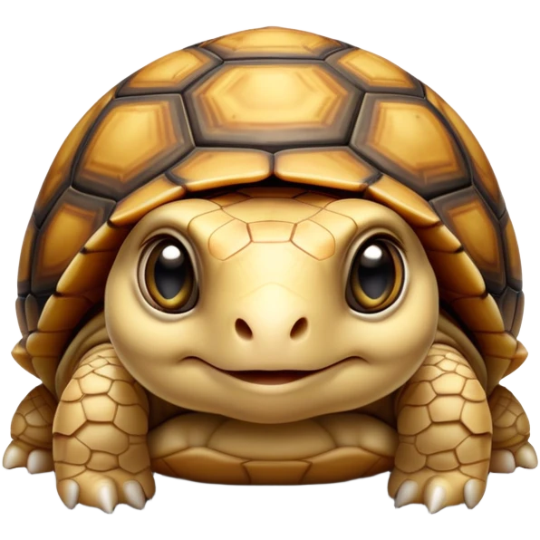 cinematic-baby tortoise-realistic--emoji,,-cute-wise-face-peering-ahead-with-calm-determination,-cute large-eyes-reflecting-centuries of wisdom, emoji