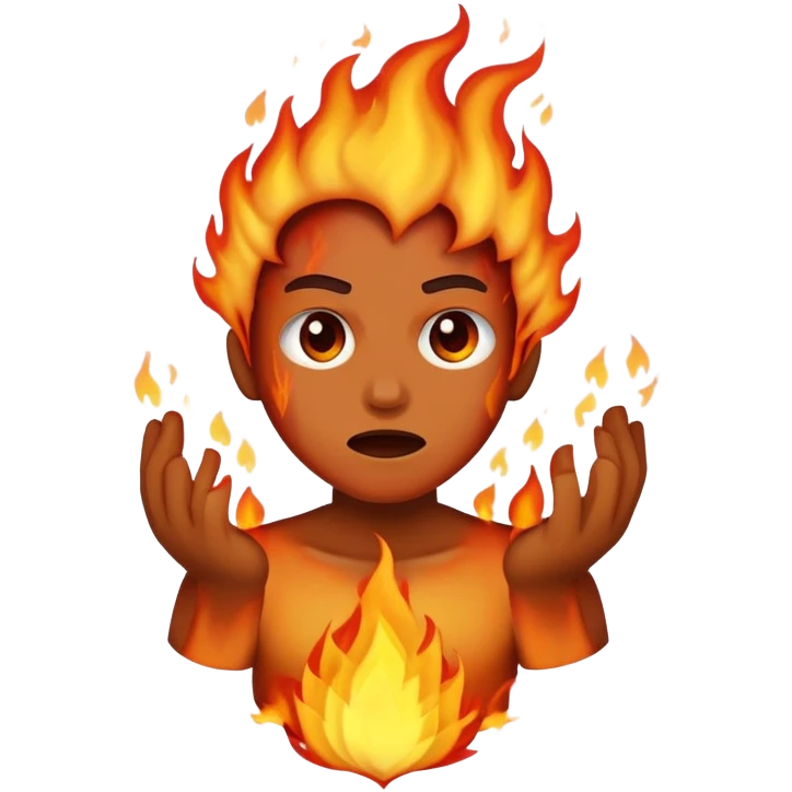 I light my global teacher on fire emoji