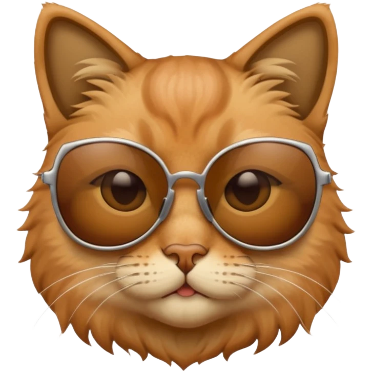 Cat wearing sunglasses emoji