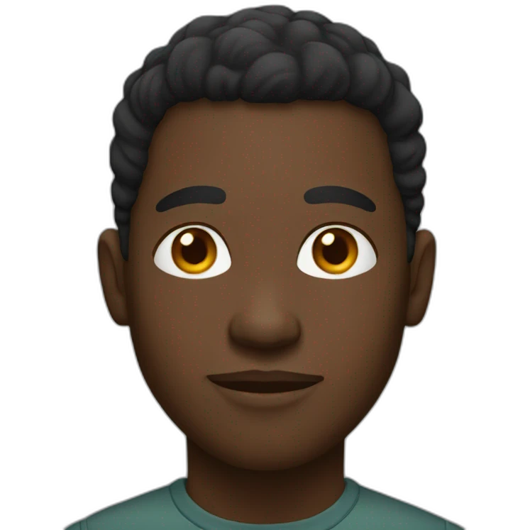 Black person emoji