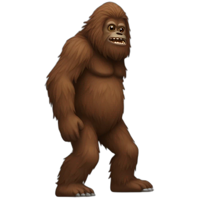 Sasquatch emoji