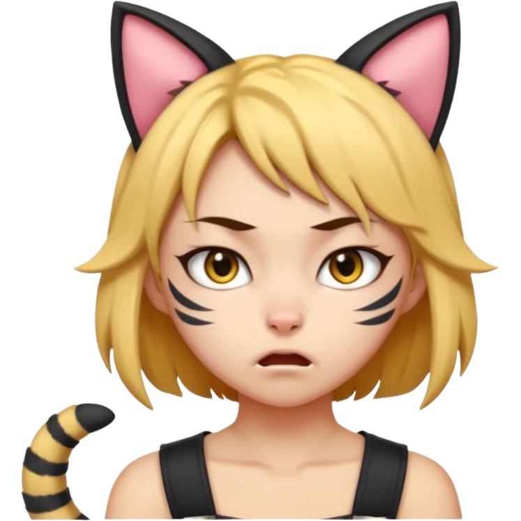 neko-girl angry
 emoji