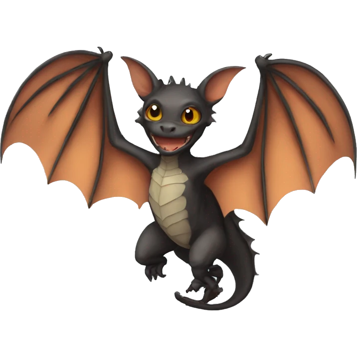 bat dragon emoji