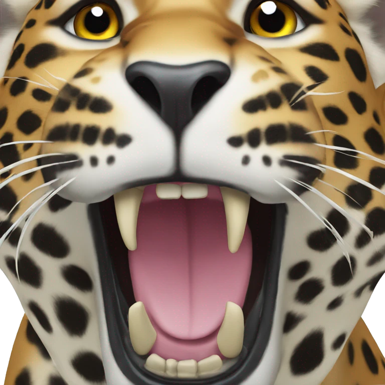roaring jaguar emoji
