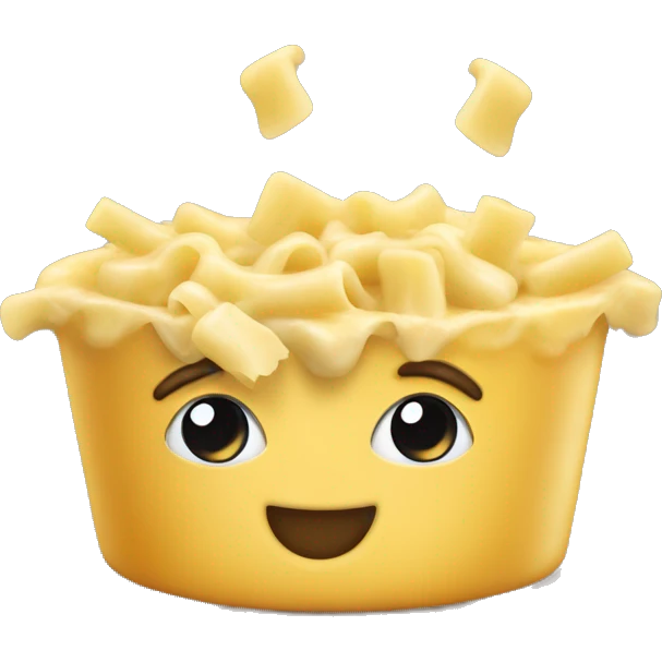 Macaroni cheese emoji