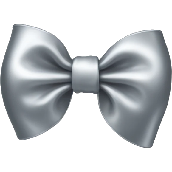 Silver bow emoji