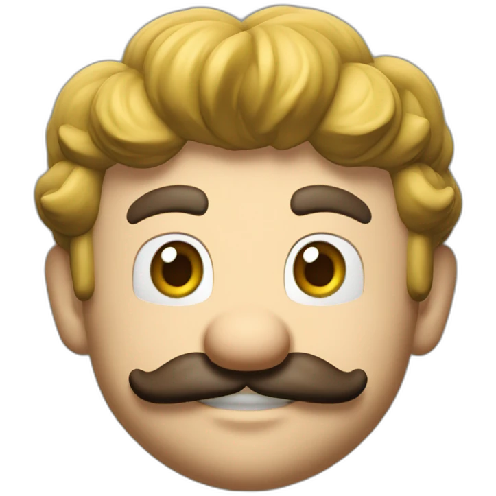 Mario de Super Mario Bros emoji