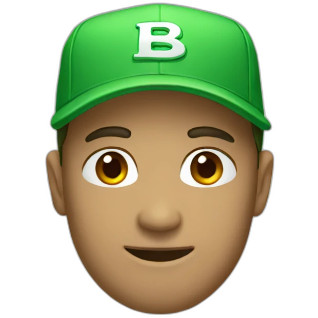 green cap emoji