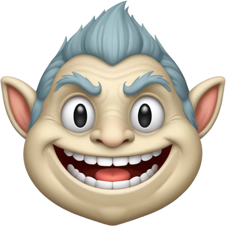 Troll face emoji