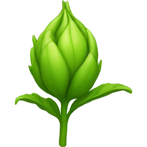 plant bud  emoji