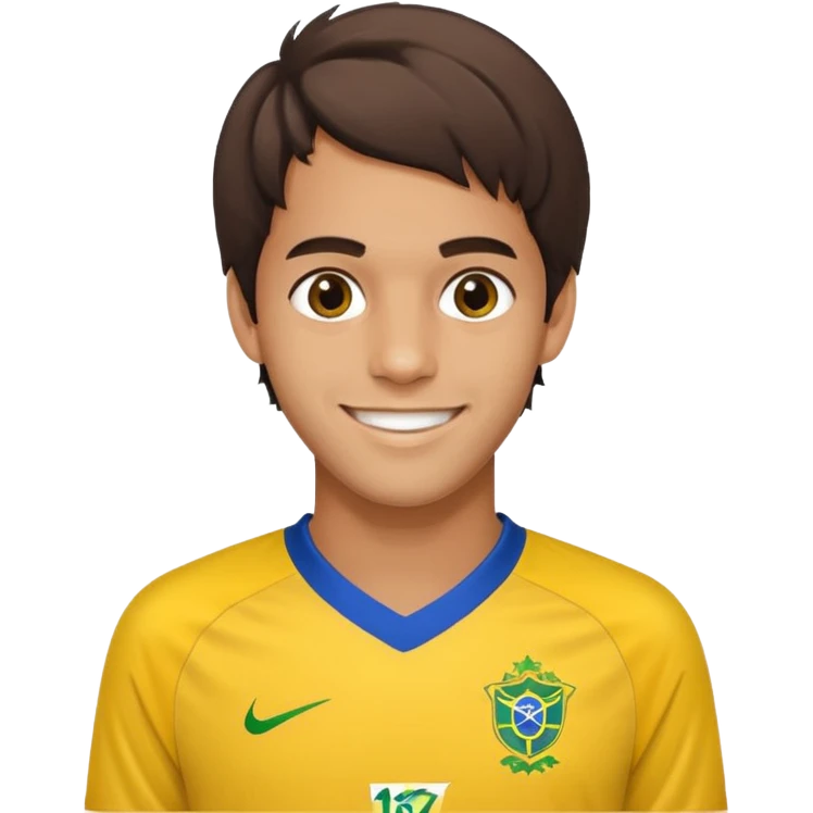 Kaka in Brazil football shirt emoji