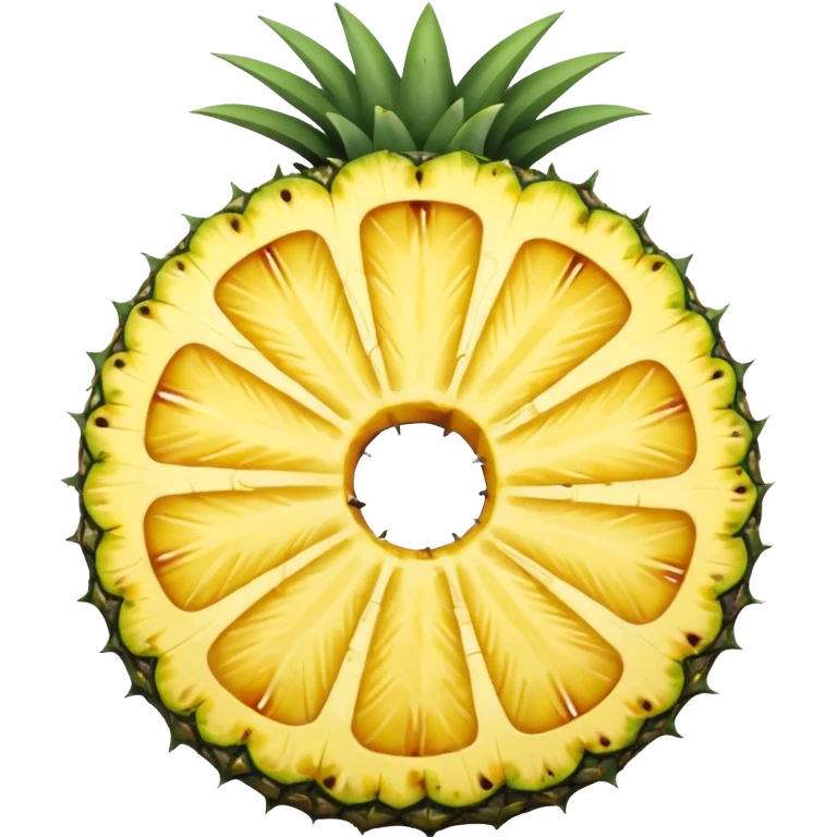 pineapple slice emoji