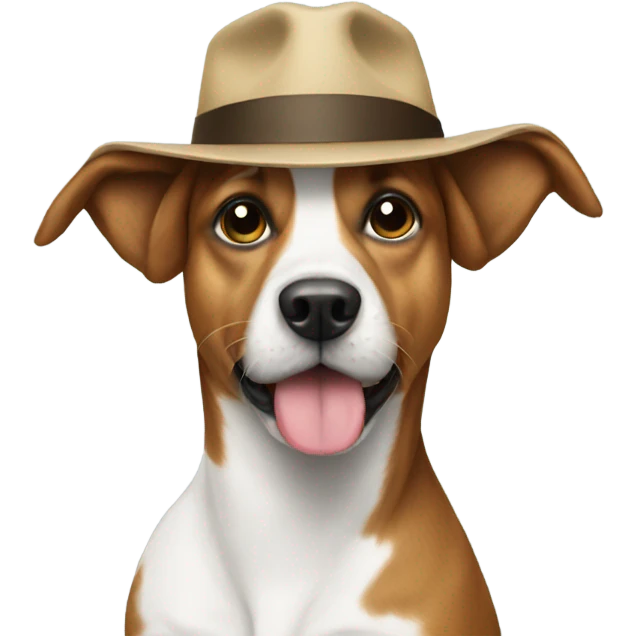 Dog wif hat emoji