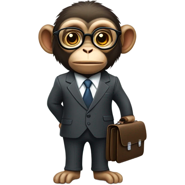 monkey CEO emoji