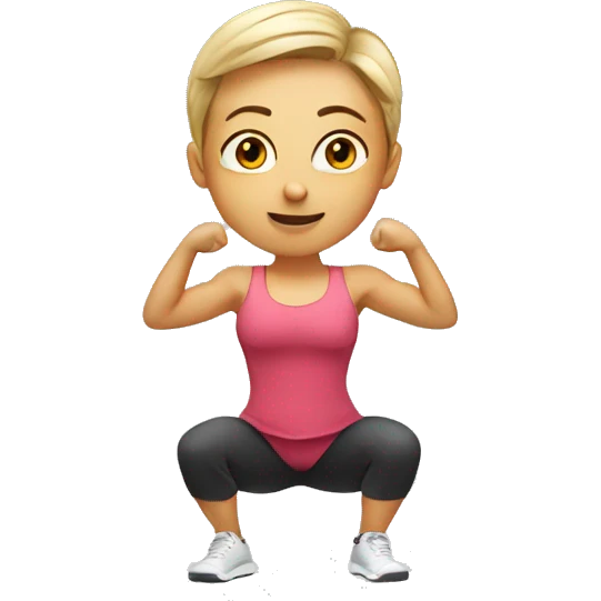 squat exercise emoji