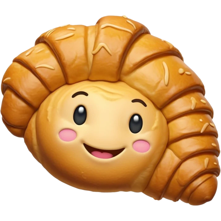 croissant 3d emoji emoji