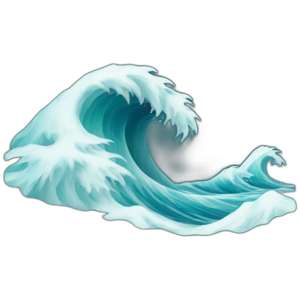 wave emoji