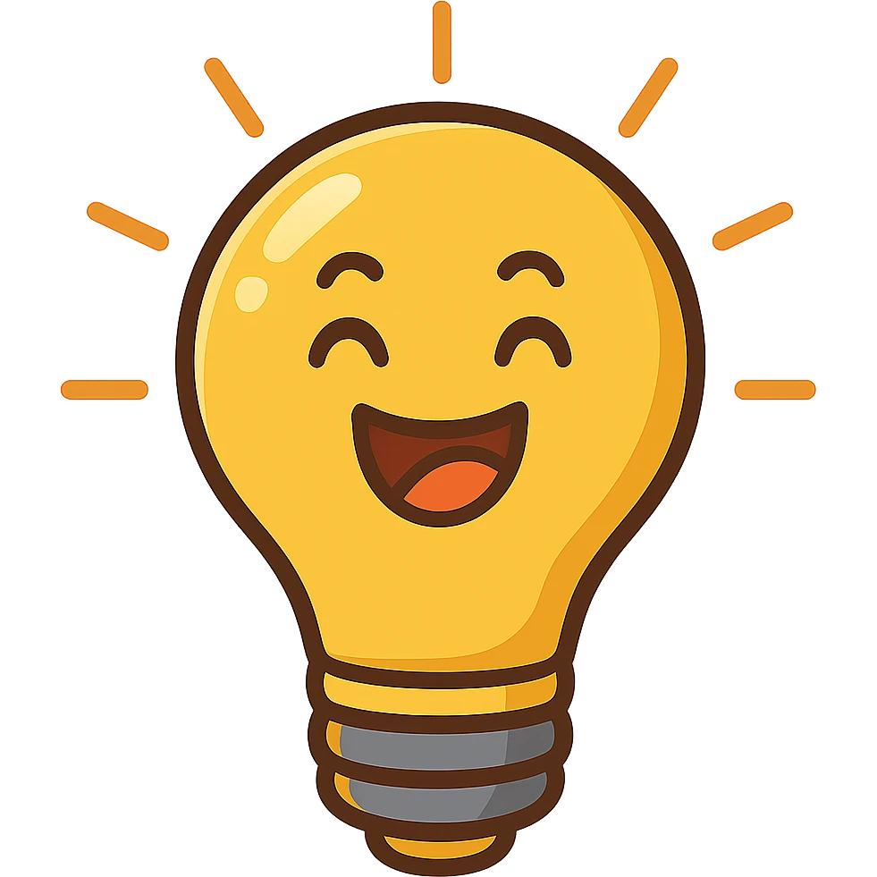 lightbulb emoji