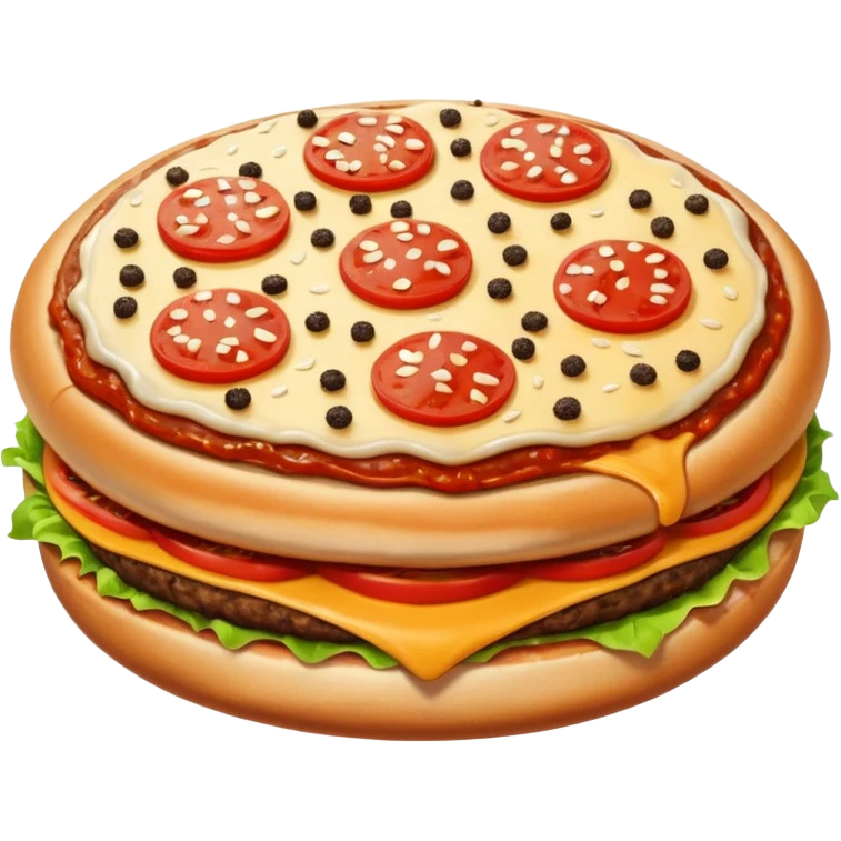 burger pizza pommes emoji