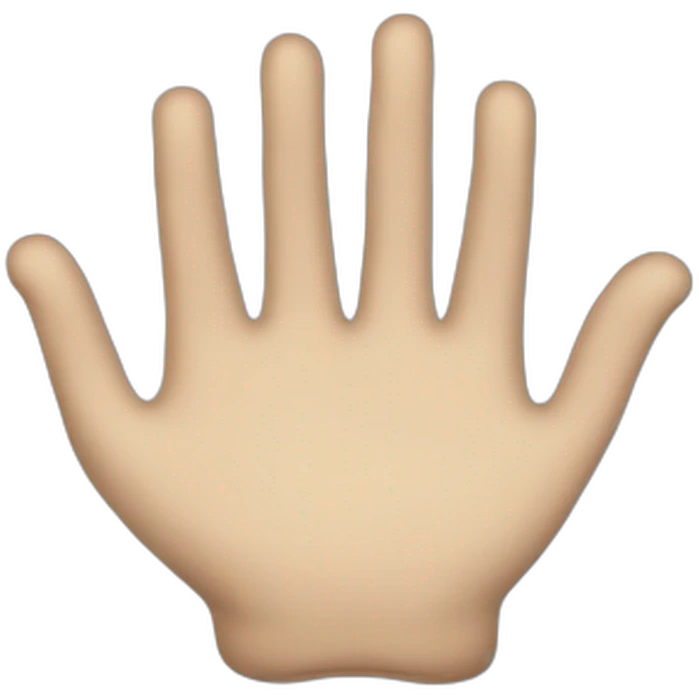 mano negativa emoji