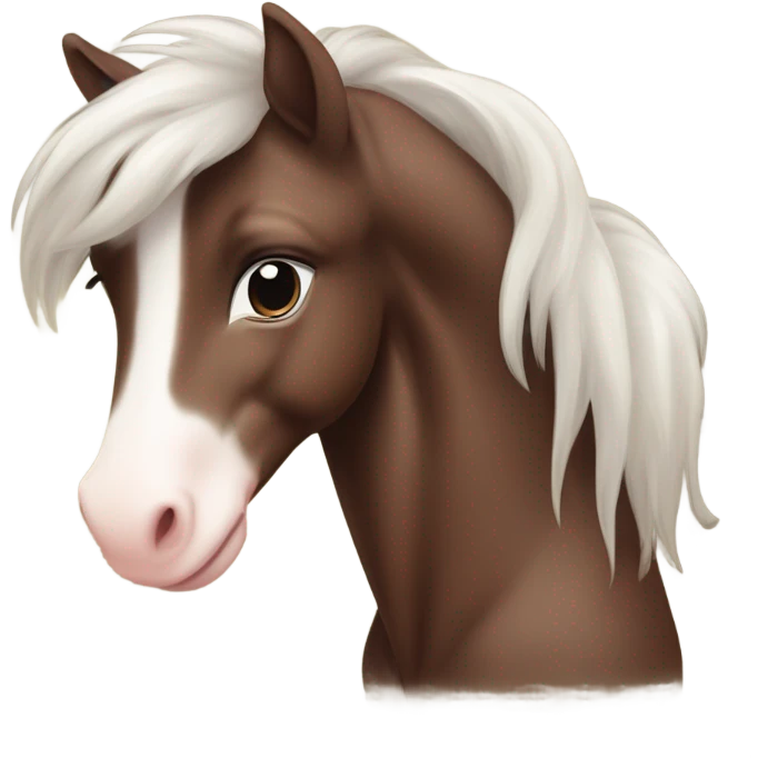 Gypsy vanna Foal Brown emoji