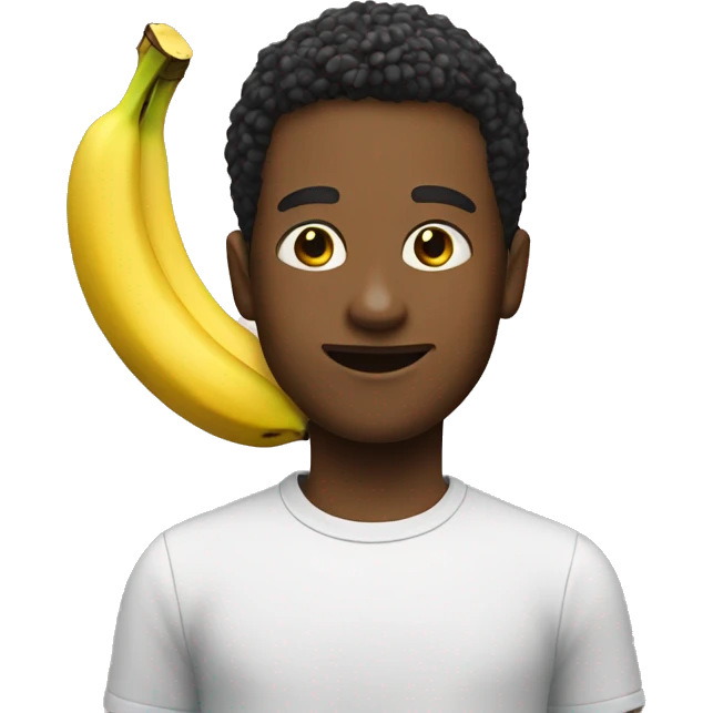 Boy do game à vidéos games too a banana emoji