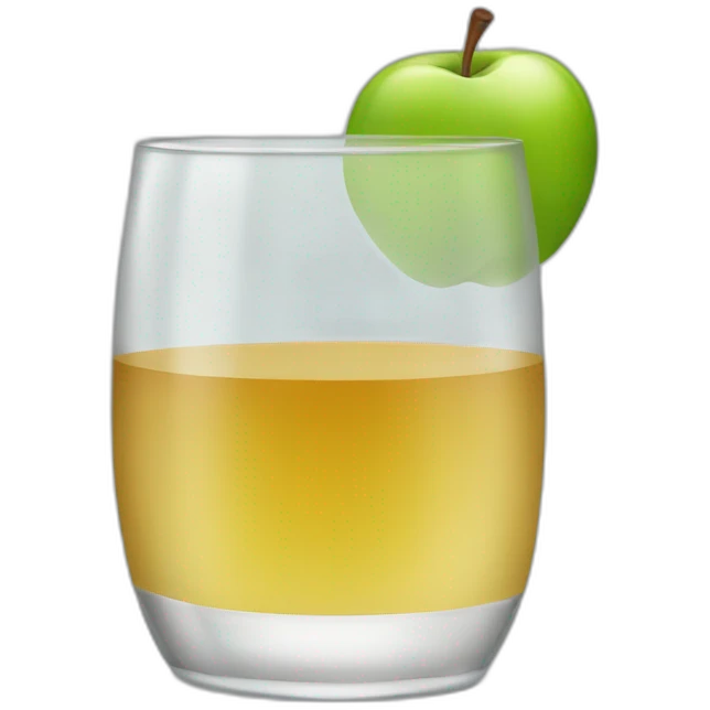 apple juice glass emoji