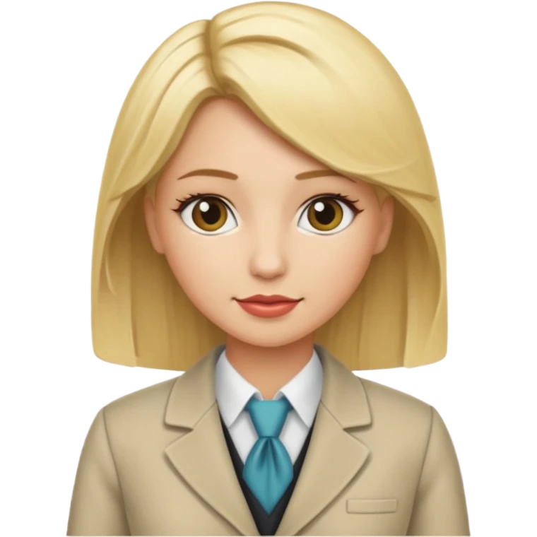 tailor woman with blonde hair emoji