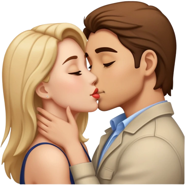 Kissing emoji