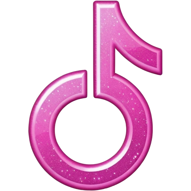 glitter pink symbol TikTok emoji