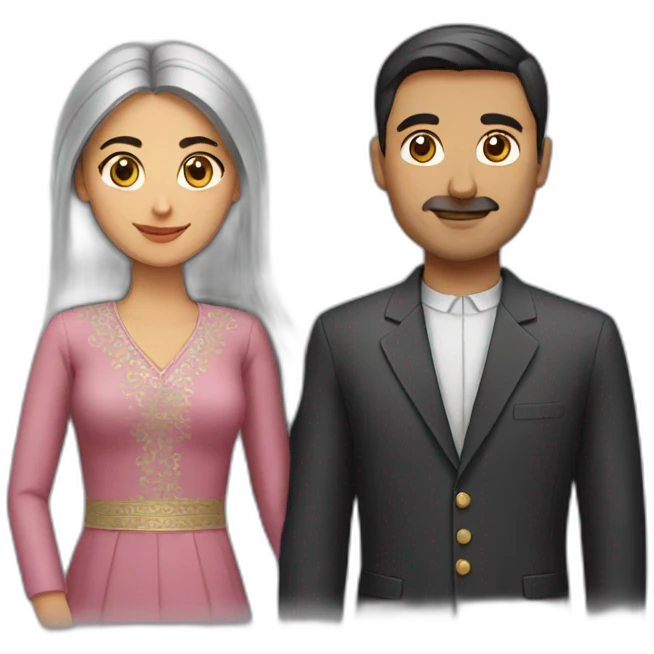 azerbaijani couple emoji