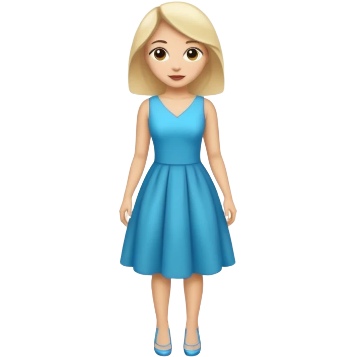 ligth woman full body emoji