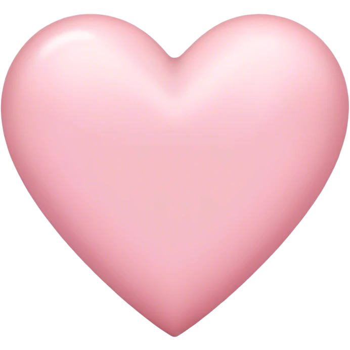 long light pink heart emoji